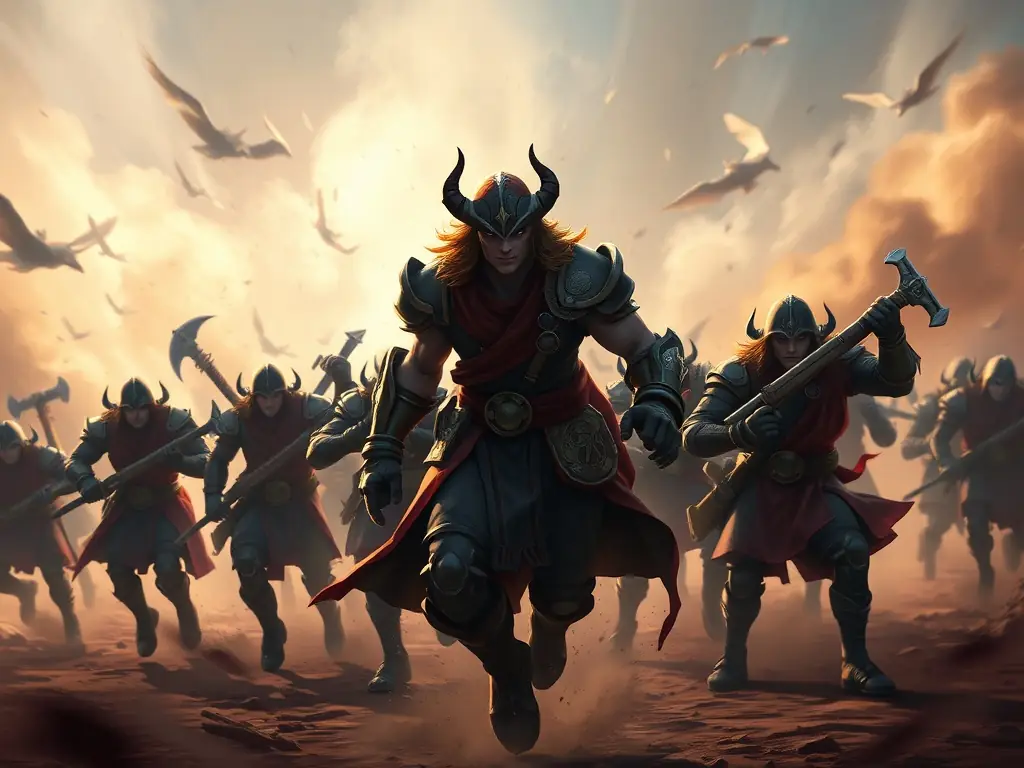 A vibrant image of a Dota 2 match analysis, focusing on hero compositions and late-game potential.